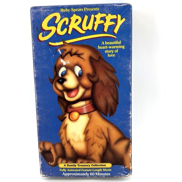 Scruffy 1988 VHS Video Tape by Ruby-Spears Kids - Picture 1 of 7
